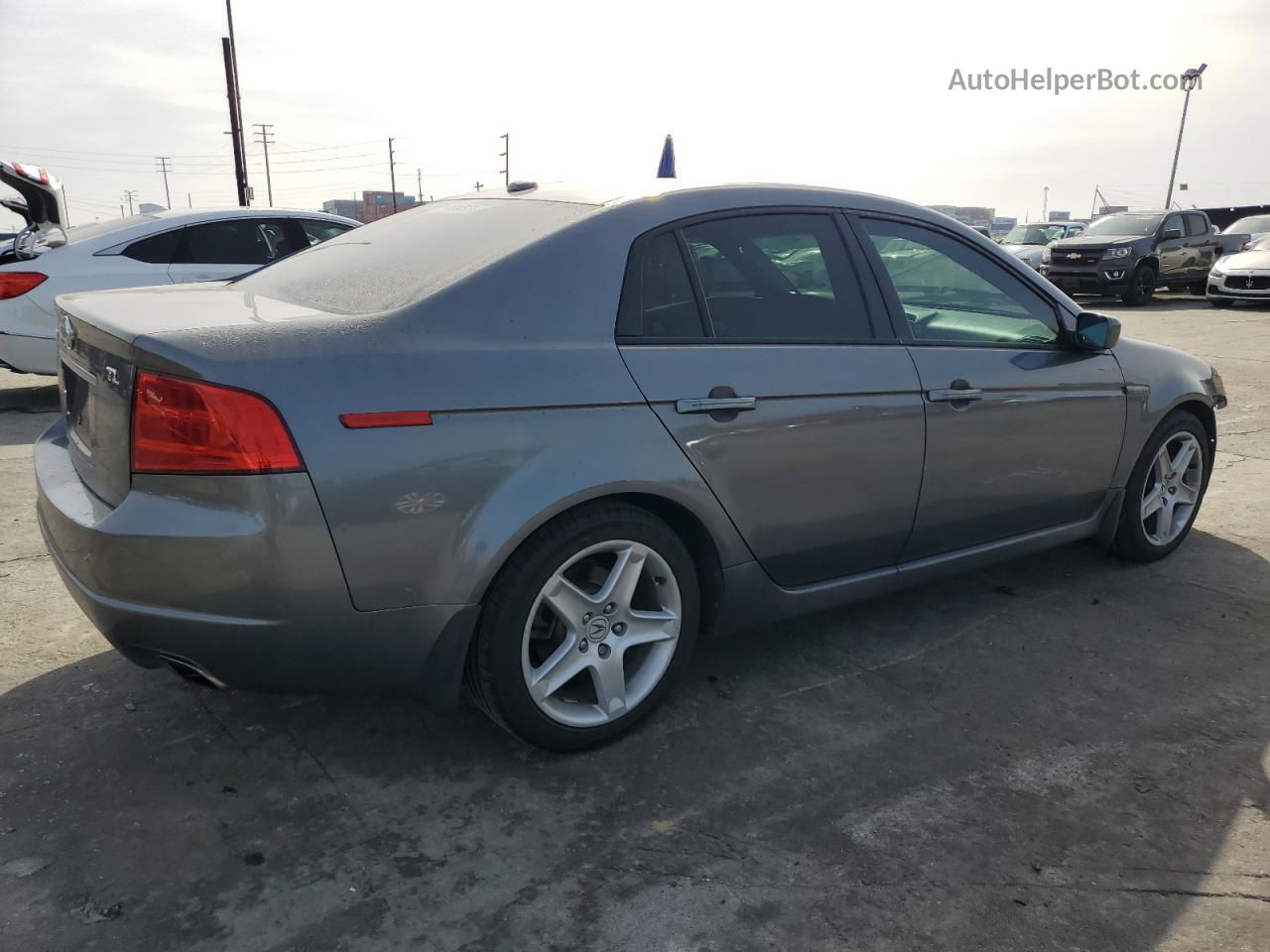 2005 Acura Tl  Gray vin: 19UUA66215A075223