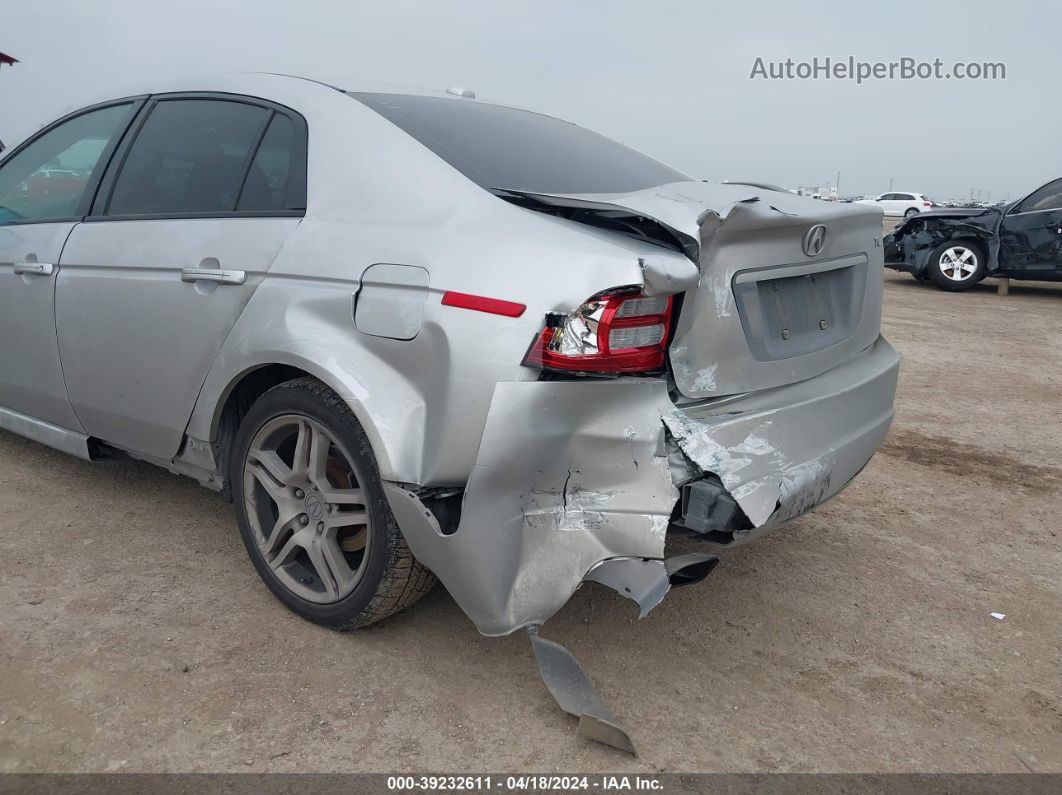 2008 Acura Tl 3.2 Silver vin: 19UUA66218A014250