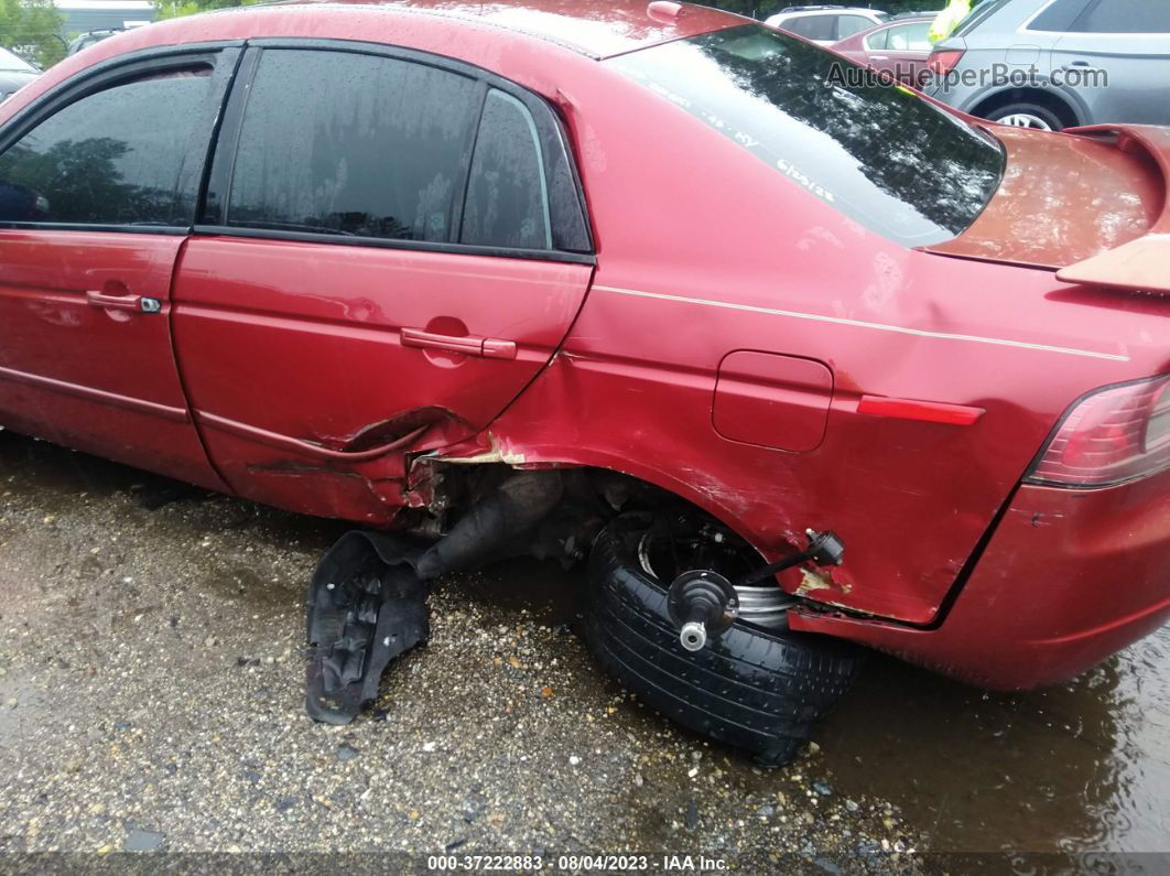 2008 Acura Tl   Red vin: 19UUA66218A019111