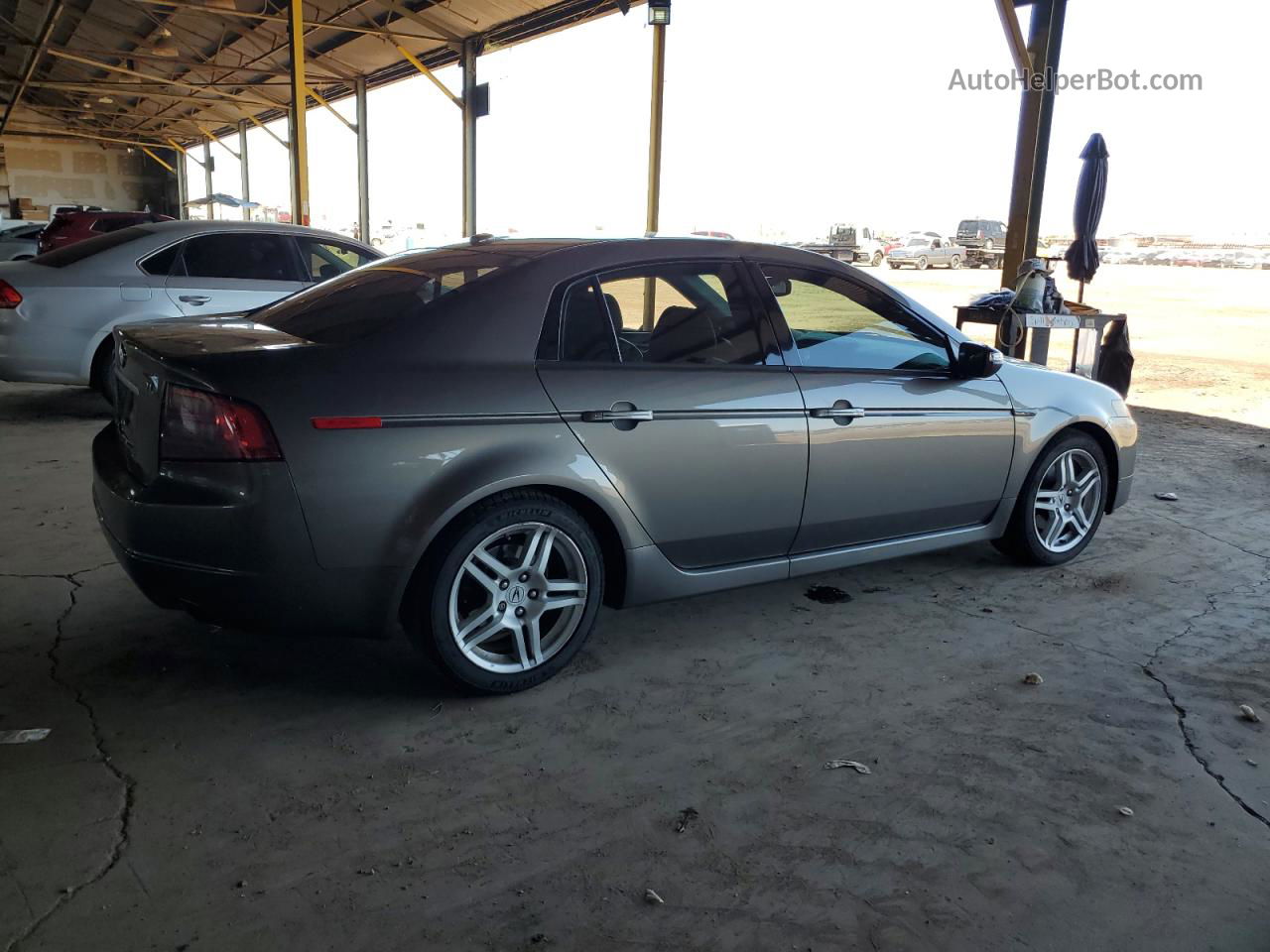 2008 Acura Tl  Gray vin: 19UUA66218A026737