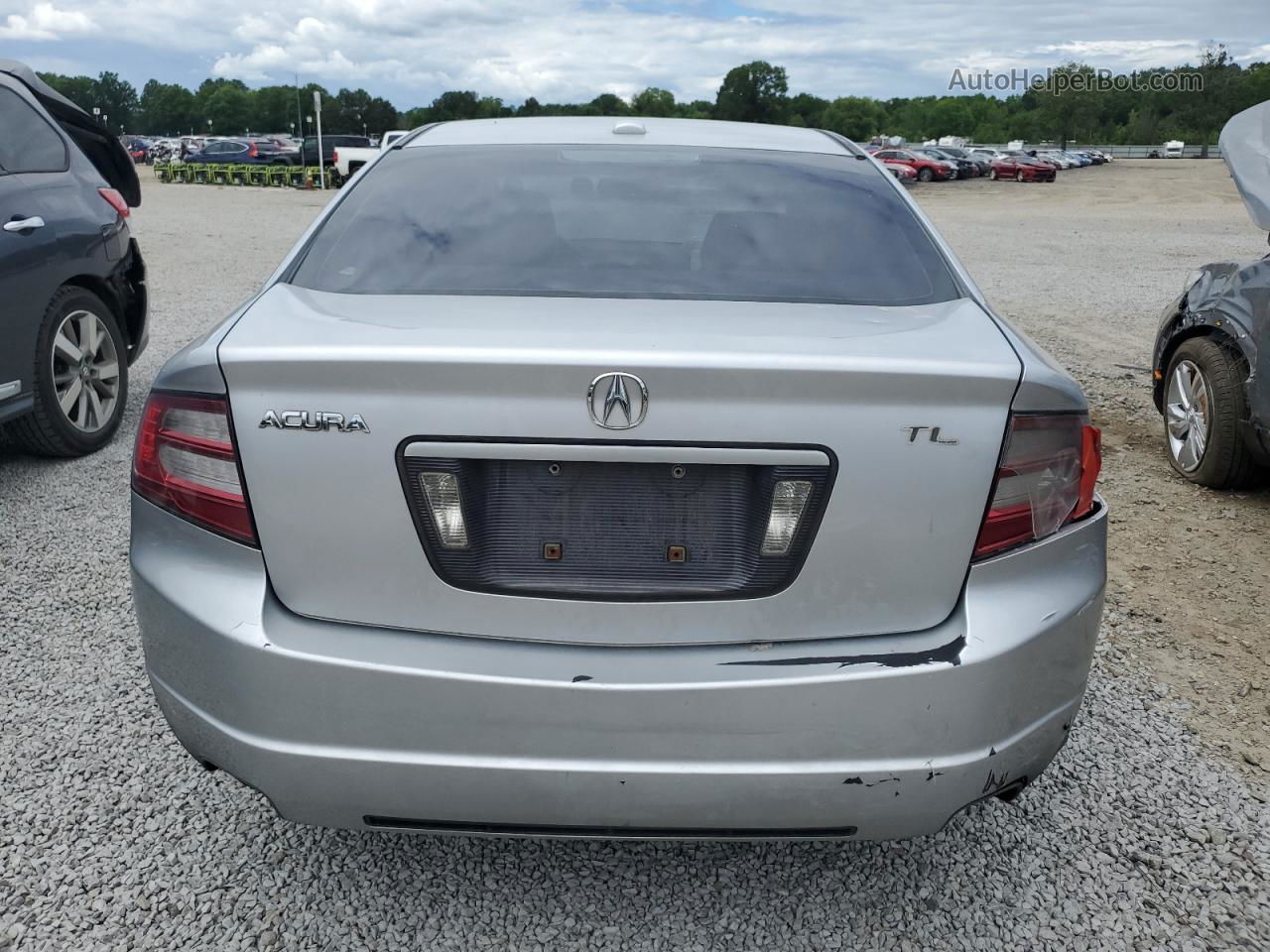 2008 Acura Tl  Gray vin: 19UUA66218A031307