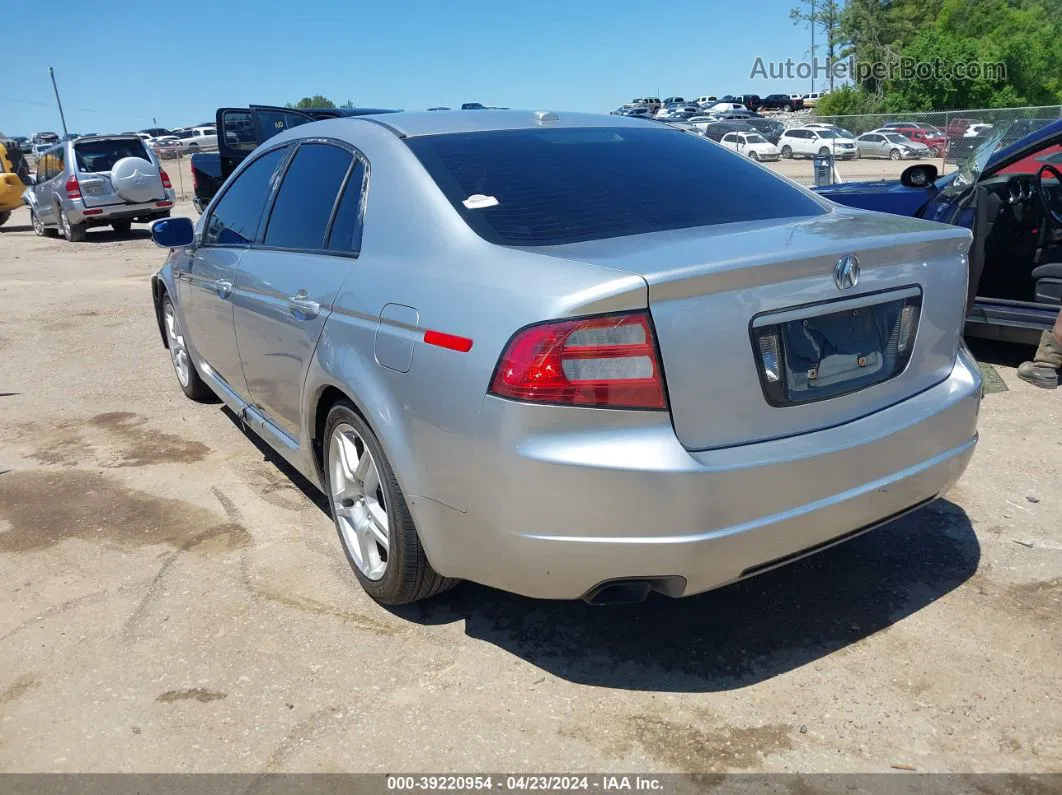 2008 Acura Tl 3.2 Silver vin: 19UUA66218A042680