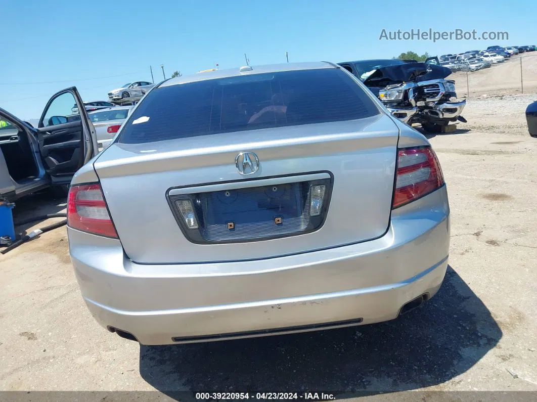 2008 Acura Tl 3.2 Silver vin: 19UUA66218A042680