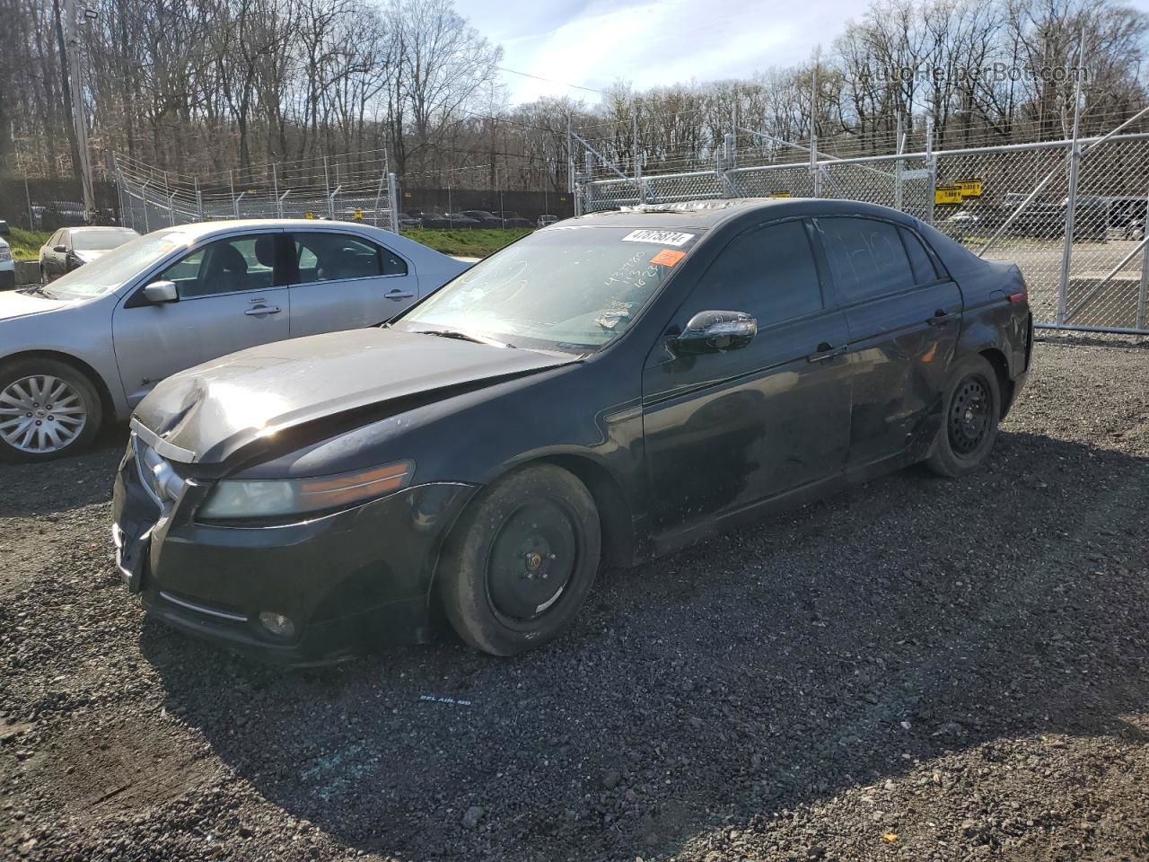 2008 Acura Tl  Black vin: 19UUA66218A047426