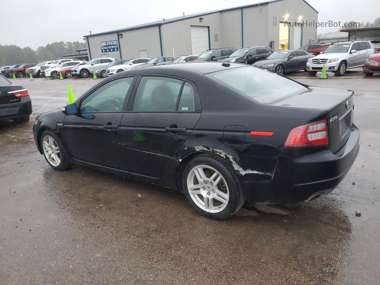 2008 Acura Tl  Black vin: 19UUA66218A051685