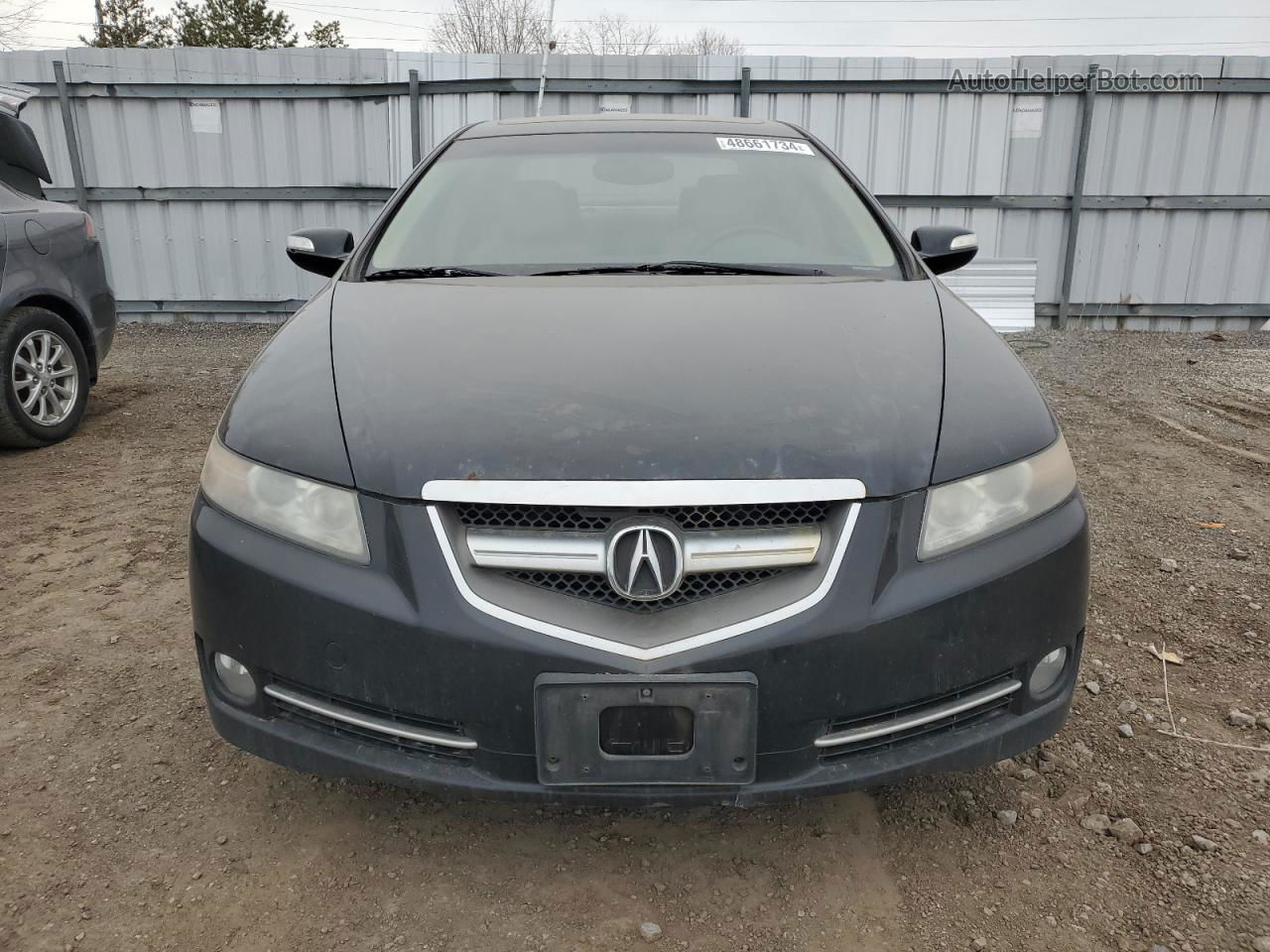 2008 Acura Tl  Black vin: 19UUA66218A802171