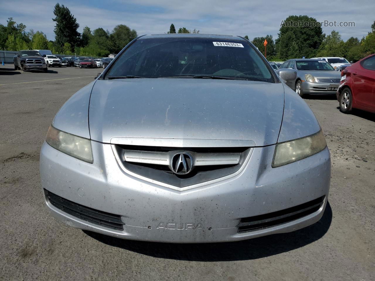 2005 Acura Tl  Silver vin: 19UUA66225A022689