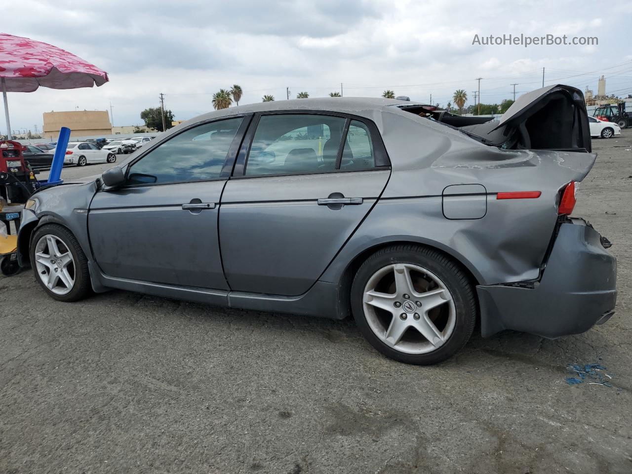 2005 Acura Tl  Charcoal vin: 19UUA66225A023552