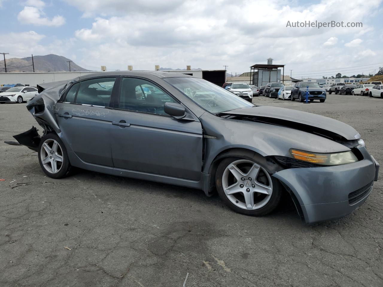 2005 Acura Tl  Угольный vin: 19UUA66225A023552