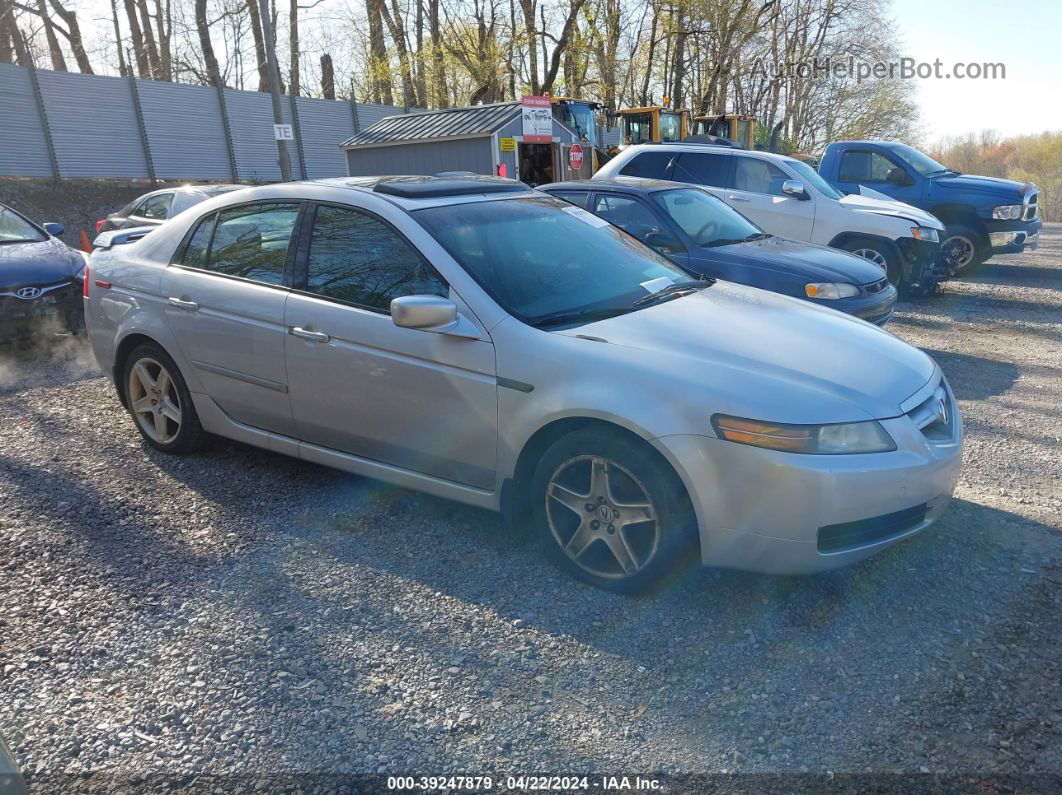 2005 Acura Tl   Серебряный vin: 19UUA66225A023857