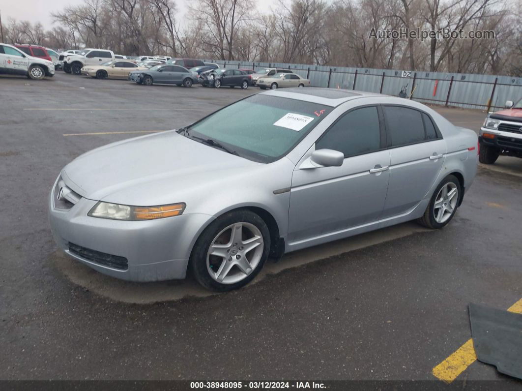 2005 Acura Tl   Серебряный vin: 19UUA66225A027004