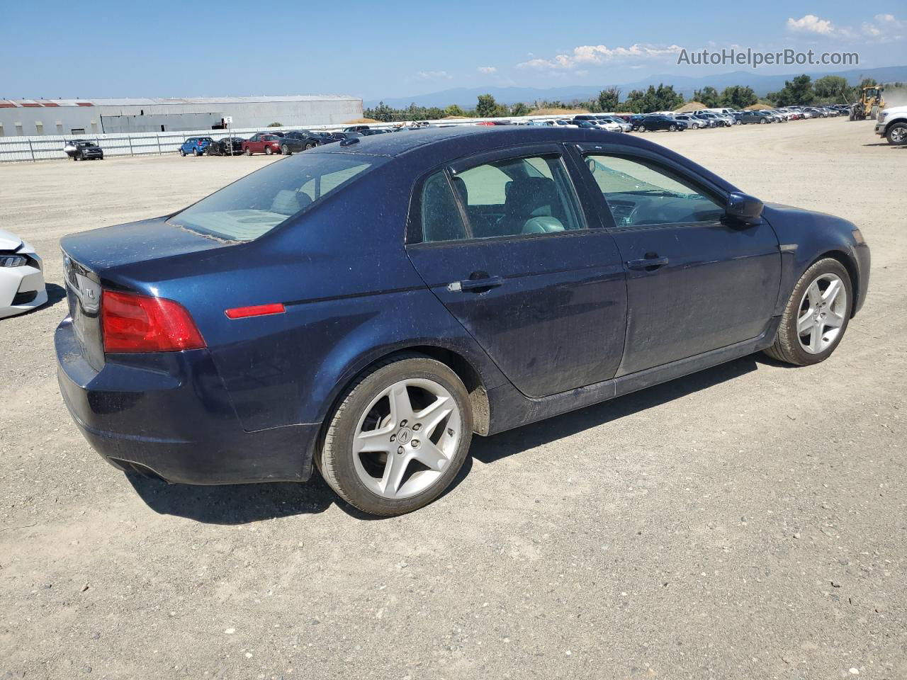 2005 Acura Tl  Blue vin: 19UUA66225A044532