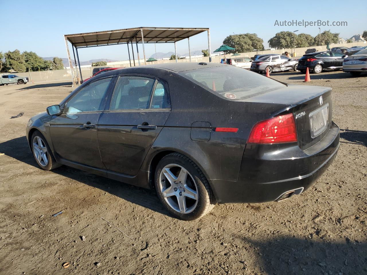 2005 Acura Tl  Black vin: 19UUA66225A070984