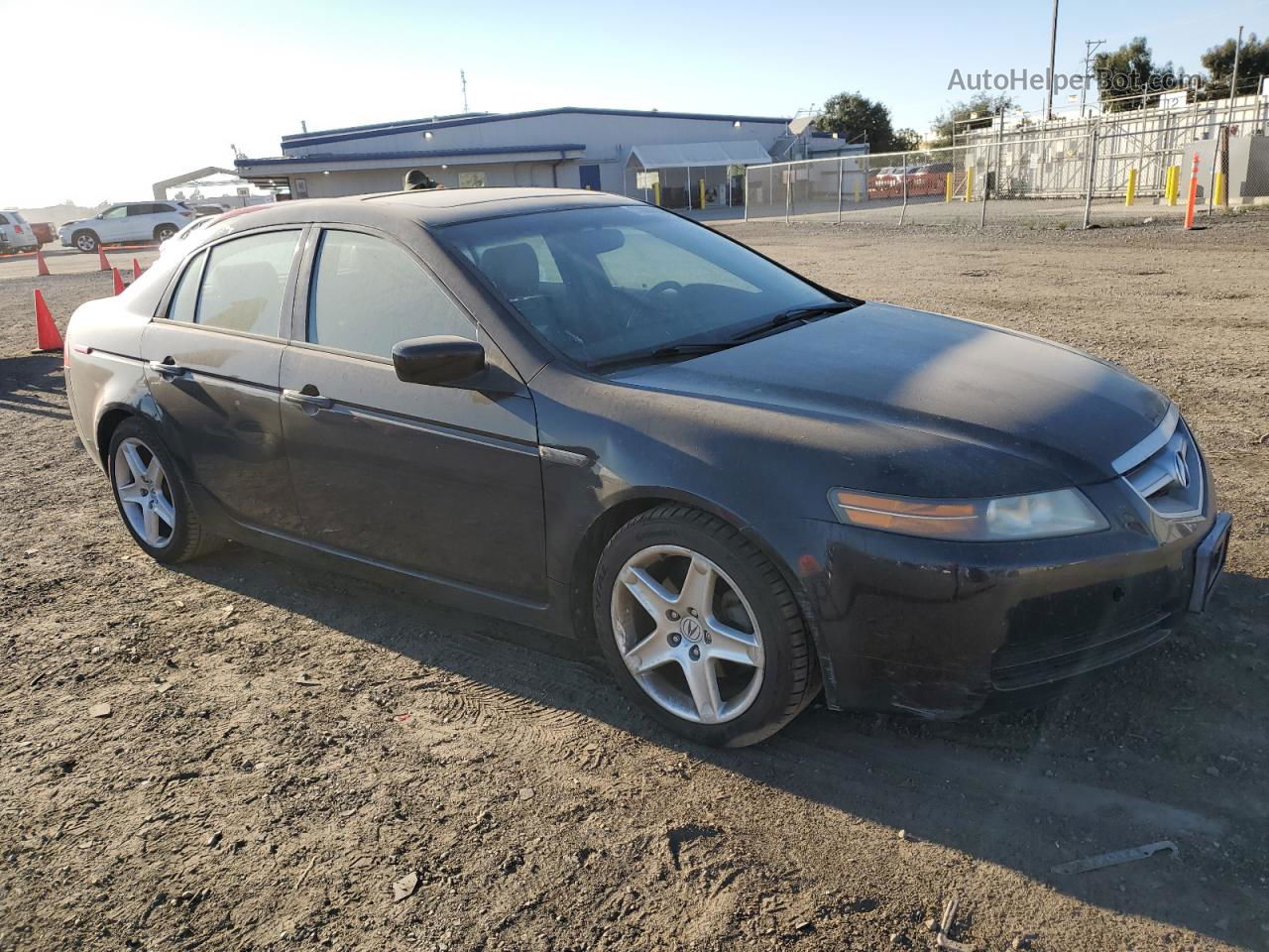 2005 Acura Tl  Black vin: 19UUA66225A070984