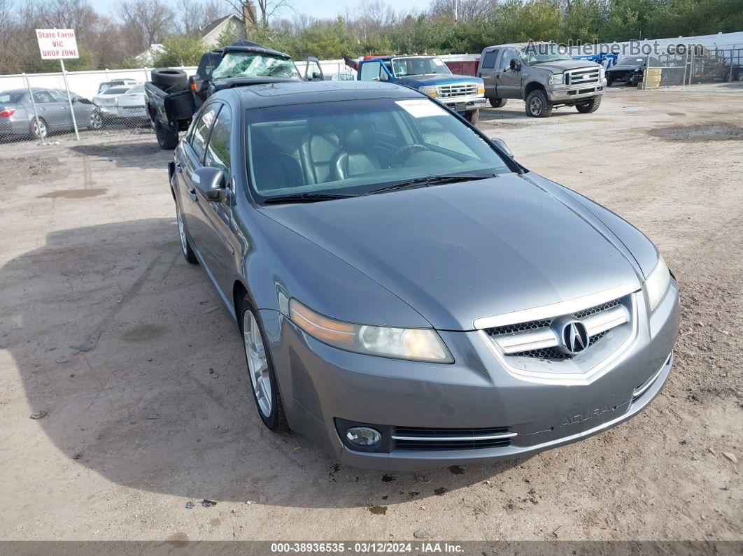 2008 Acura Tl 3.2 Gray vin: 19UUA66228A016332