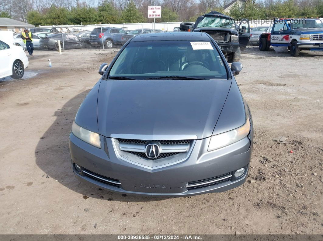 2008 Acura Tl 3.2 Gray vin: 19UUA66228A016332