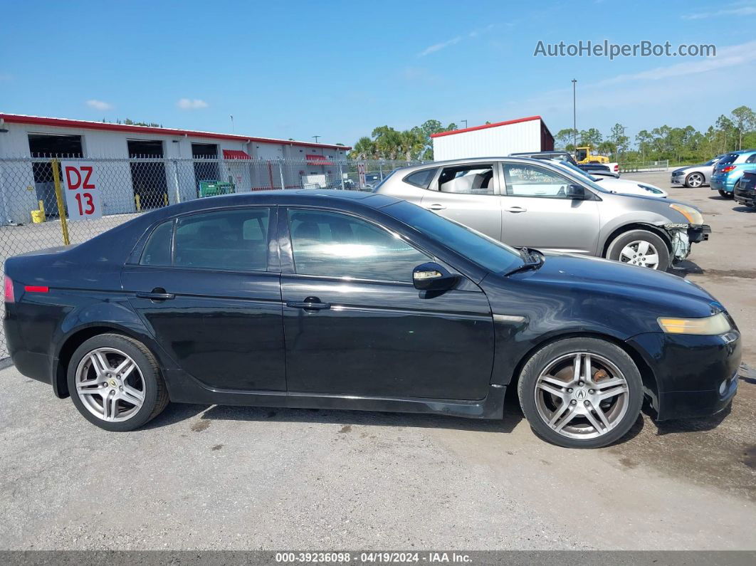 2008 Acura Tl 3.2 Black vin: 19UUA66228A035706