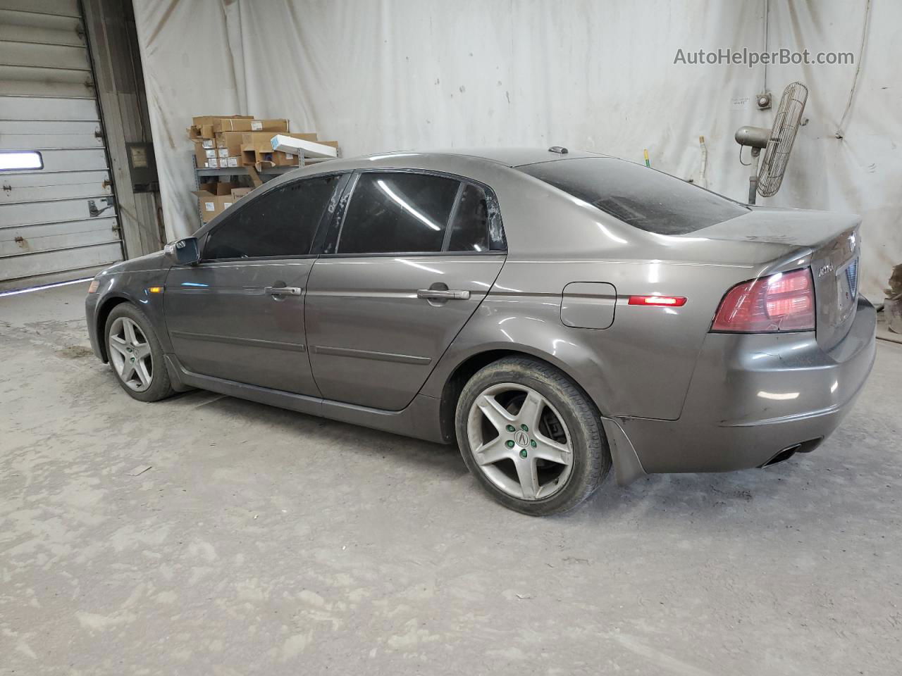 2008 Acura Tl  Серый vin: 19UUA66228A040193