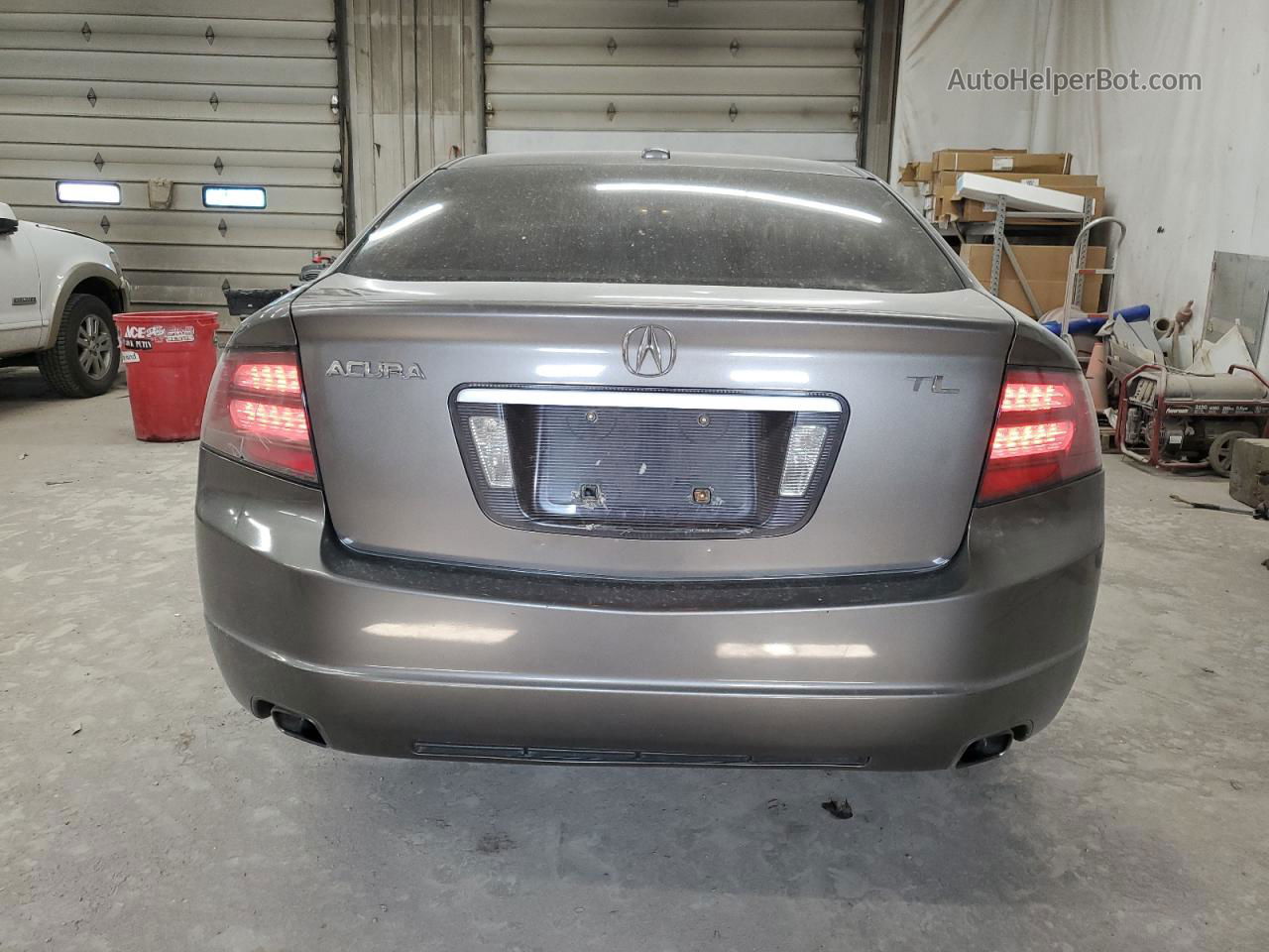 2008 Acura Tl  Серый vin: 19UUA66228A040193