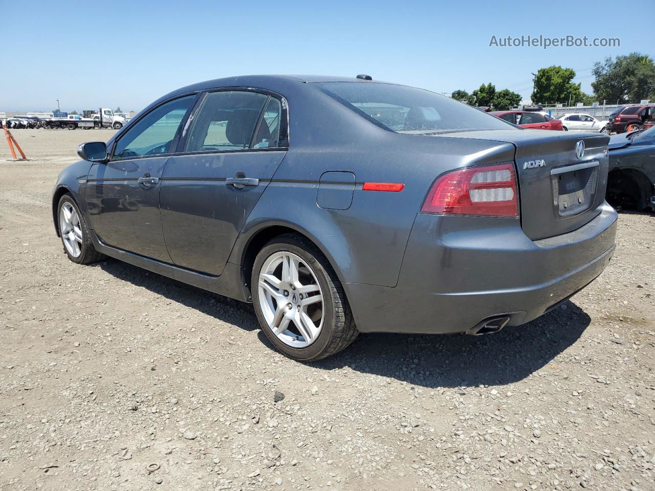 2008 Acura Tl  Silver vin: 19UUA66228A048942