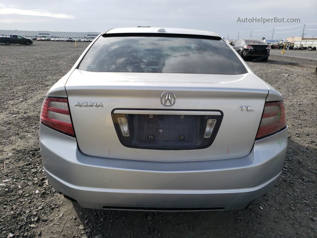 2008 Acura Tl  Silver vin: 19UUA66228A049444