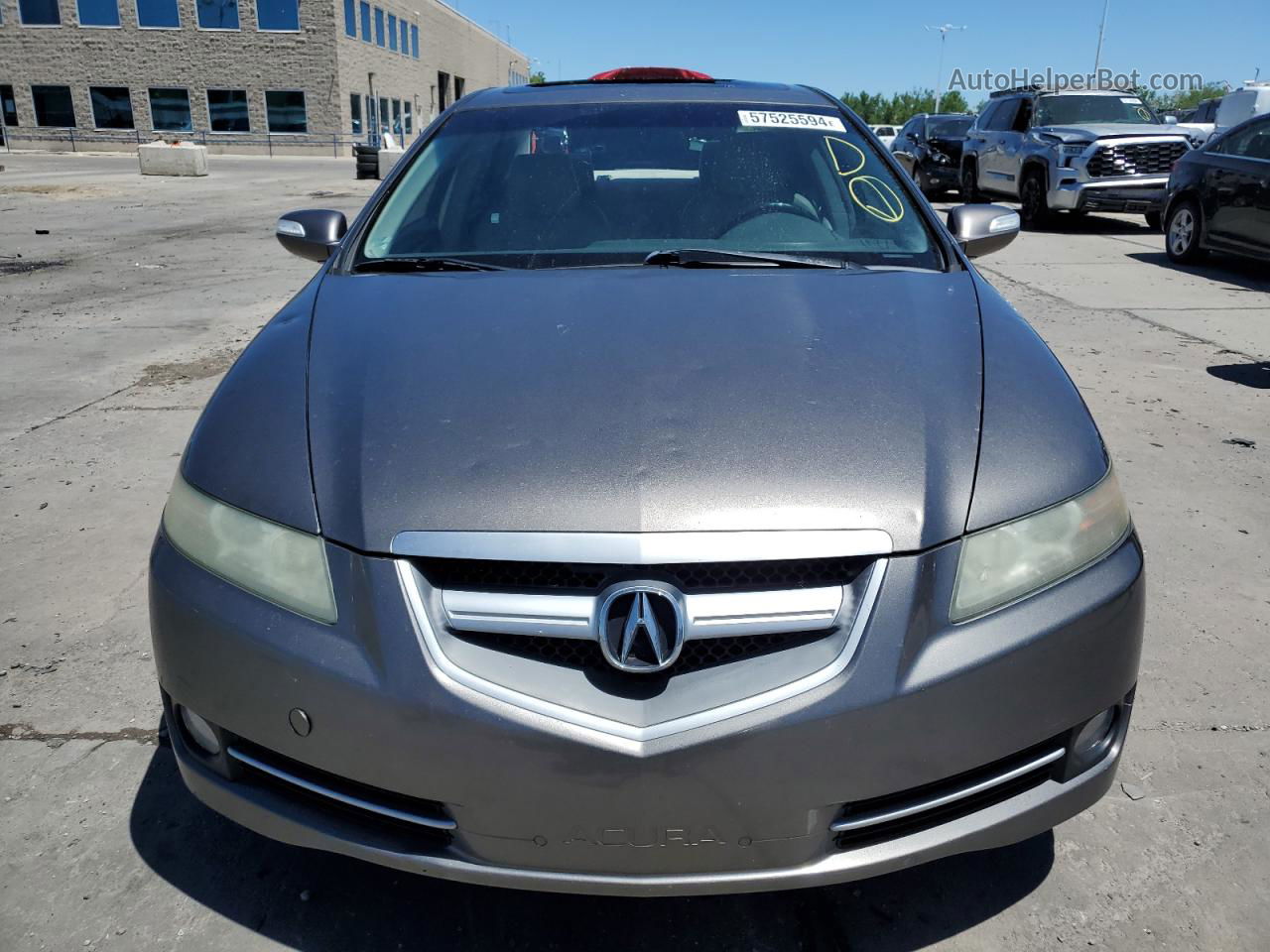 2008 Acura Tl  Gray vin: 19UUA66228A051422