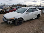 2008 Acura Tl  White vin: 19UUA66228A052876