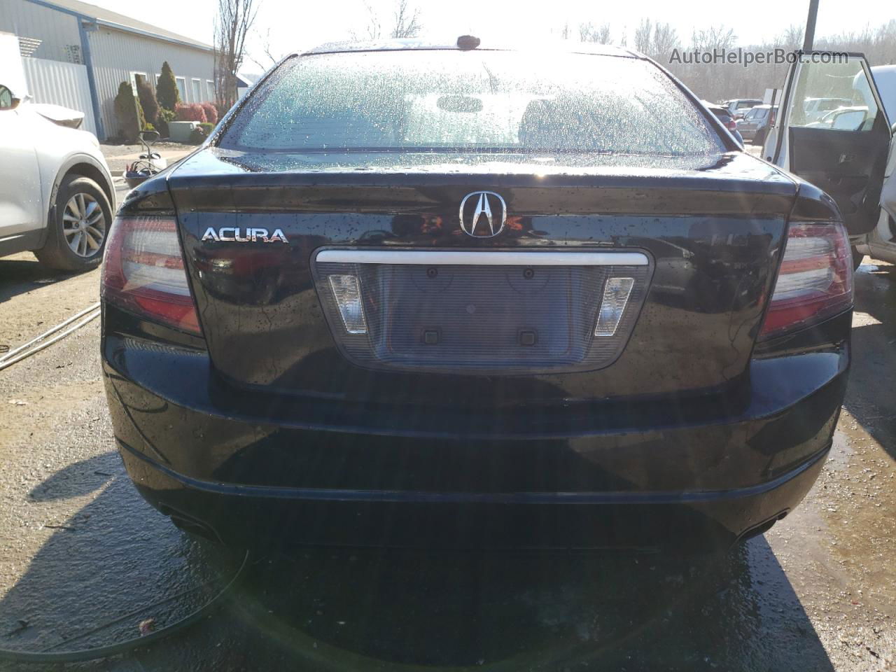 2008 Acura Tl  Black vin: 19UUA66228A055339