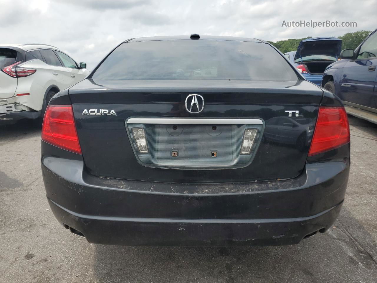 2005 Acura Tl  Черный vin: 19UUA66235A002015