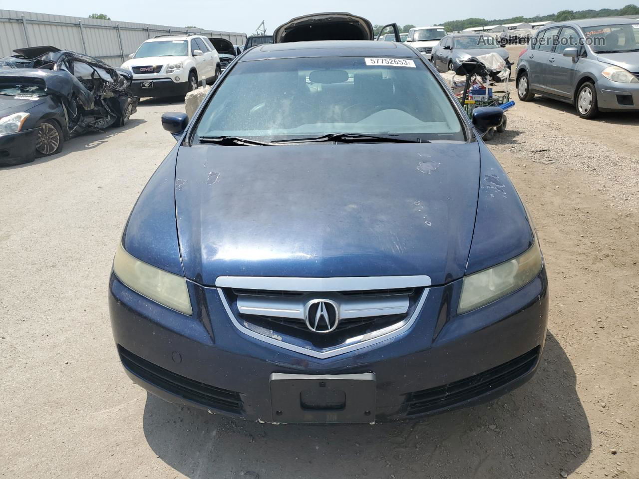 2005 Acura Tl  Blue vin: 19UUA66235A005965