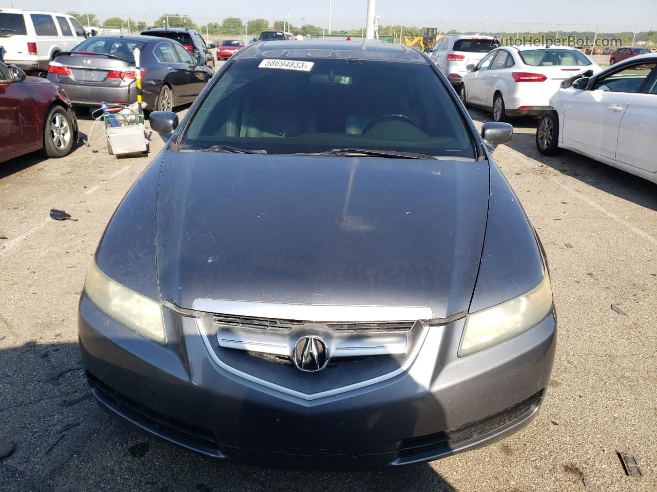 2005 Acura Tl  Silver vin: 19UUA66235A008106