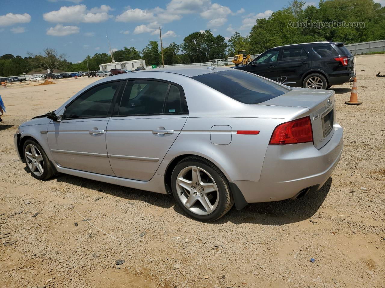 2005 Acura Tl  Silver vin: 19UUA66235A010647