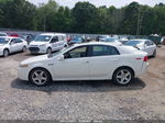 2005 Acura Tl   White vin: 19UUA66235A022989