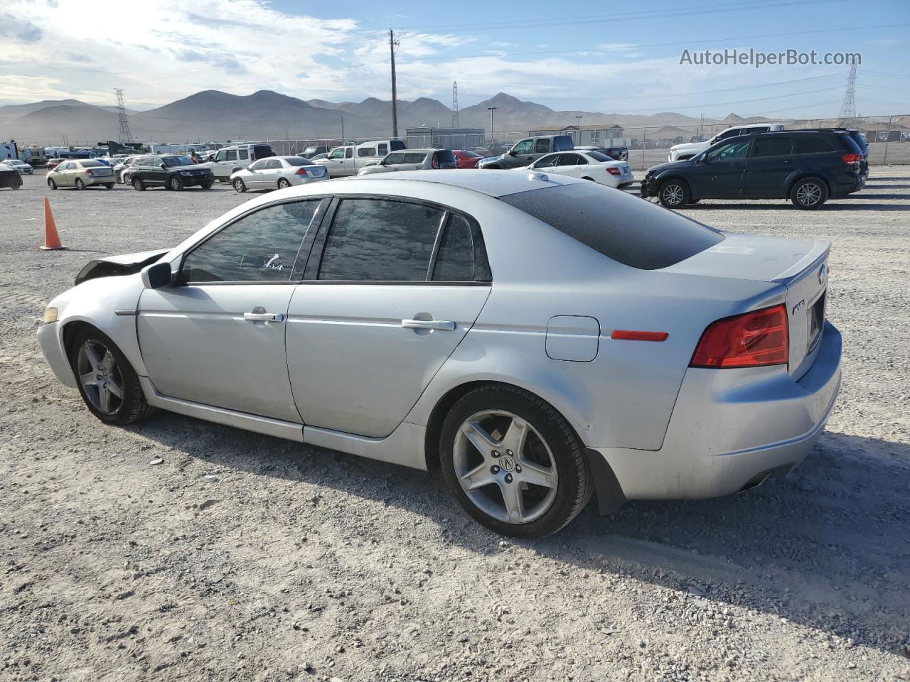 2005 Acura Tl  Silver vin: 19UUA66235A032583