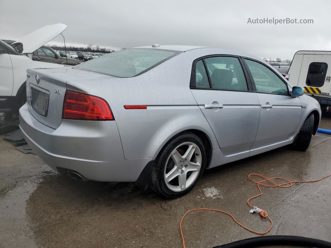 2005 Acura Tl  Silver vin: 19UUA66235A036214