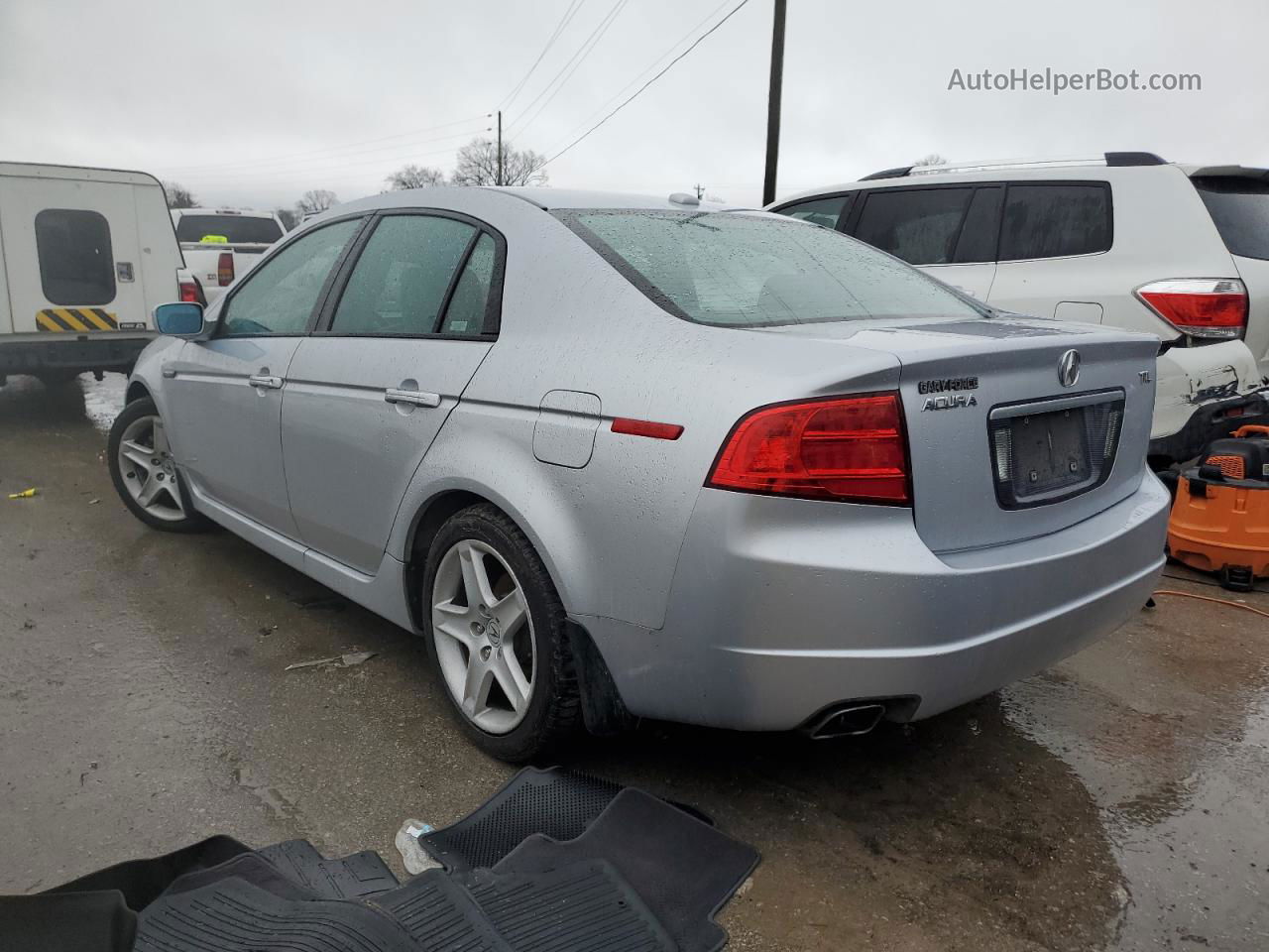 2005 Acura Tl  Silver vin: 19UUA66235A036214