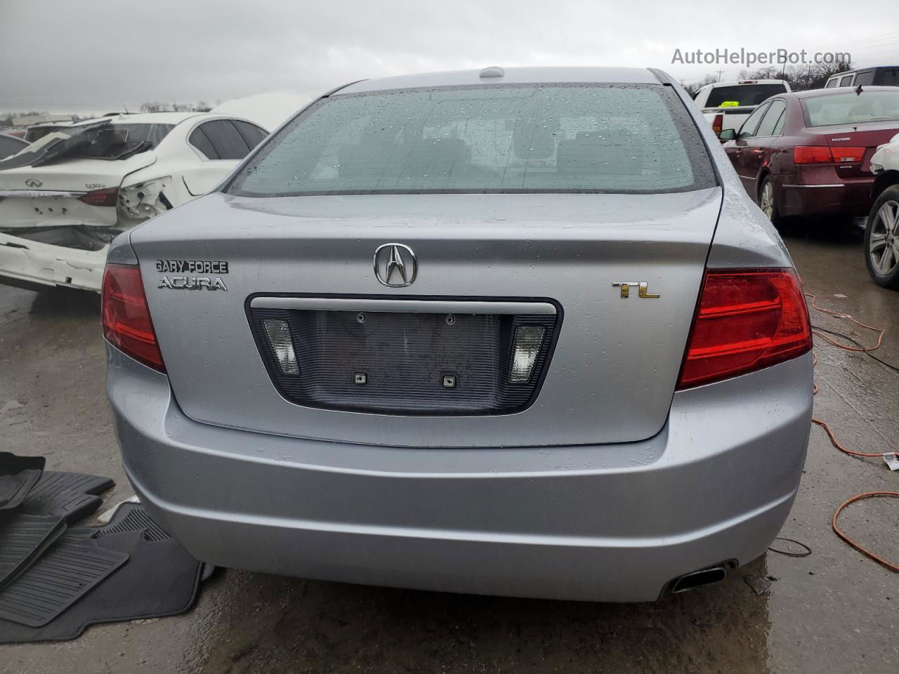 2005 Acura Tl  Silver vin: 19UUA66235A036214