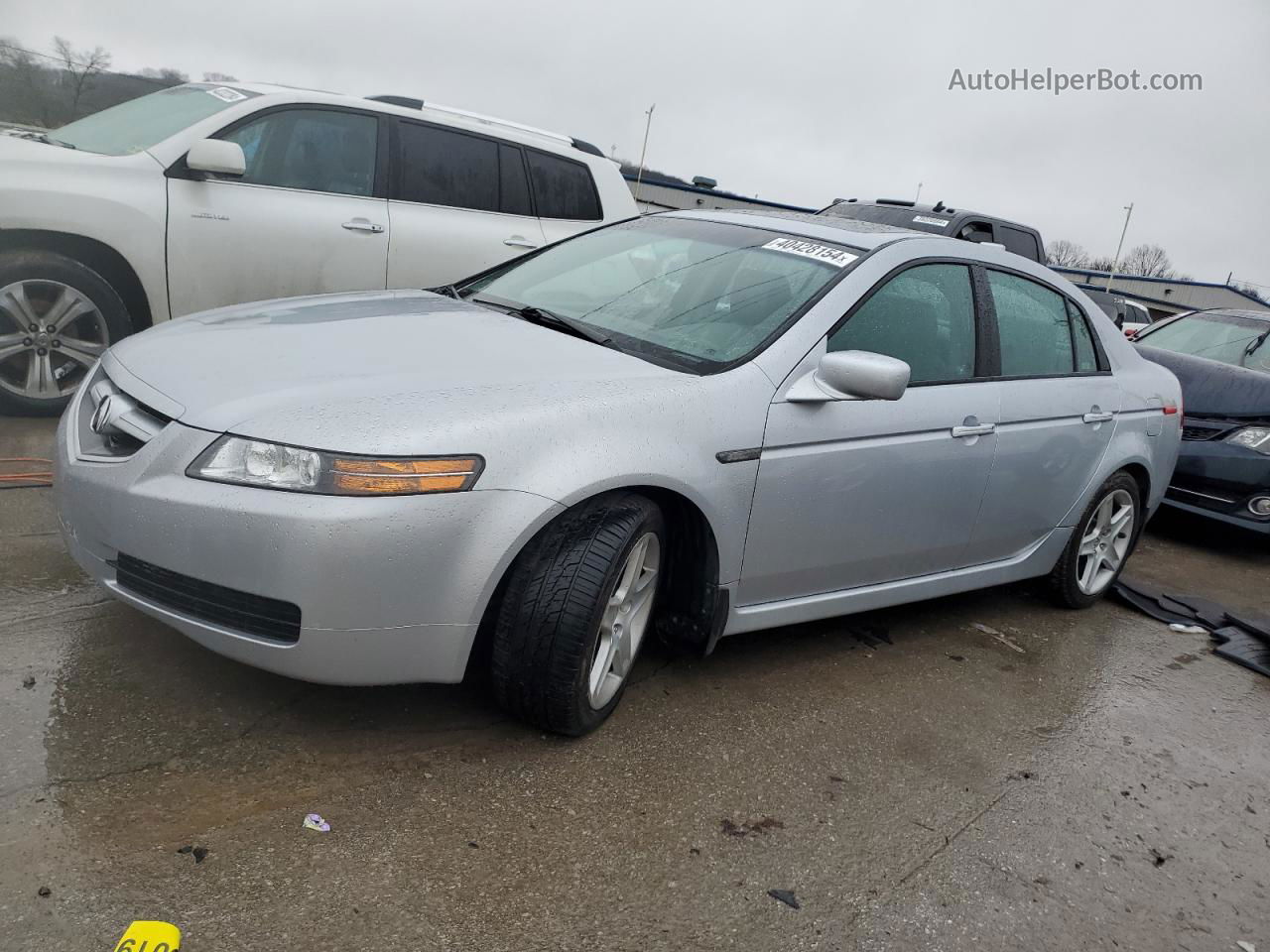 2005 Acura Tl  Серебряный vin: 19UUA66235A036214