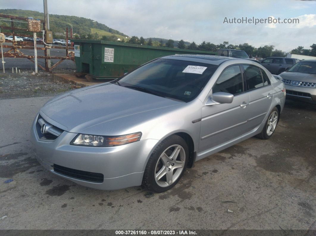 2005 Acura Tl   Серебряный vin: 19UUA66235A037413