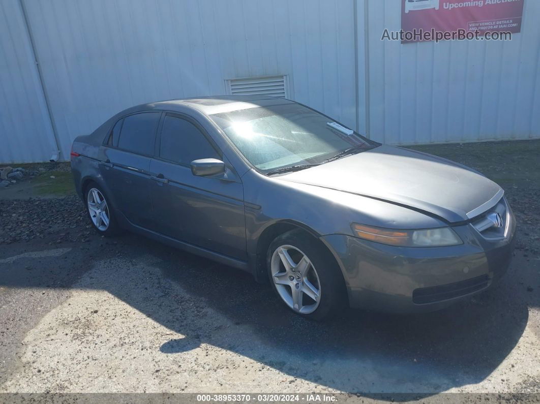 2005 Acura Tl   Gray vin: 19UUA66235A050551