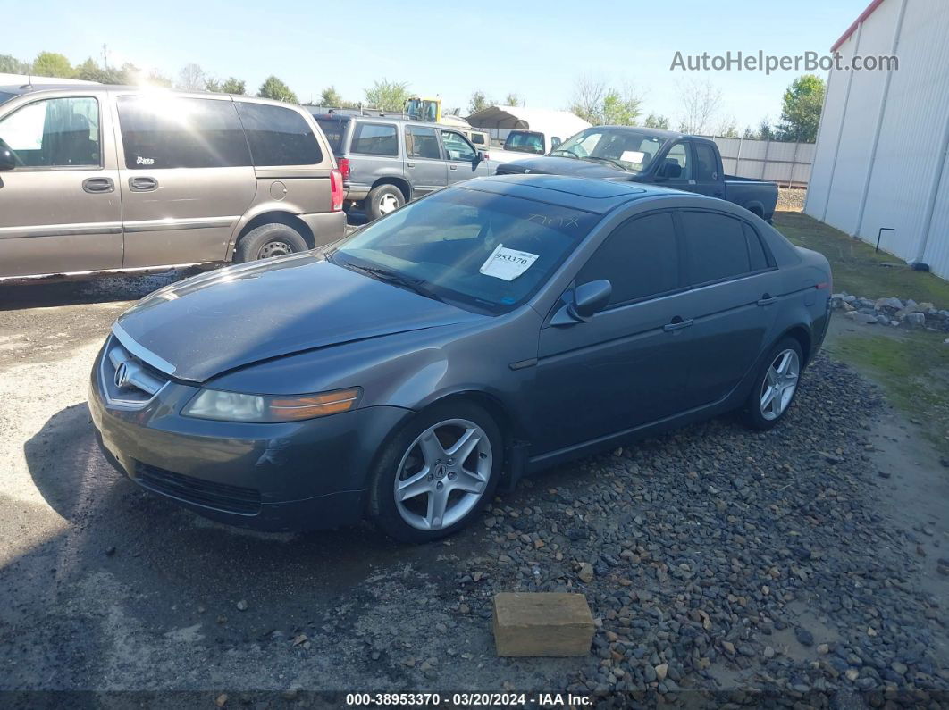 2005 Acura Tl   Gray vin: 19UUA66235A050551