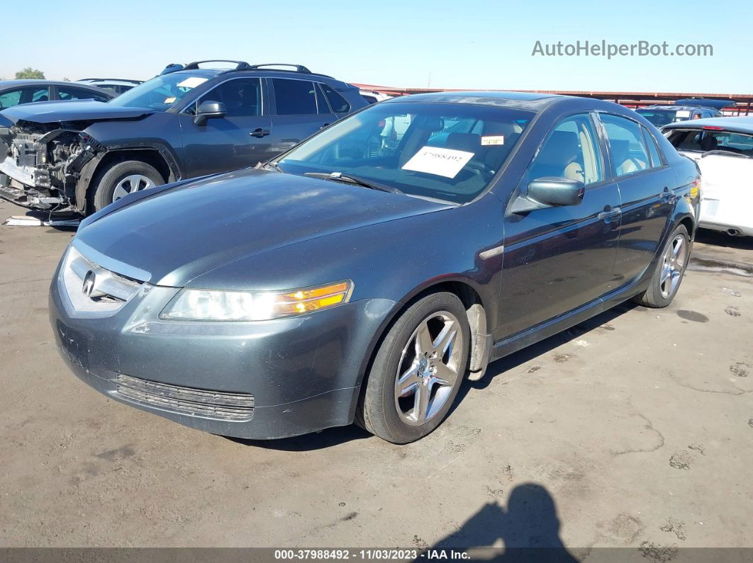 2005 Acura Tl   Gray vin: 19UUA66235A061145