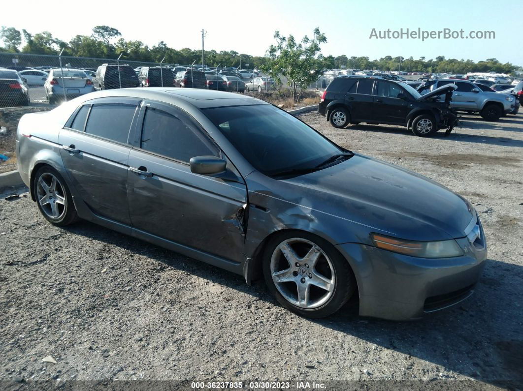 2005 Acura Tl   Gray vin: 19UUA66235A077751