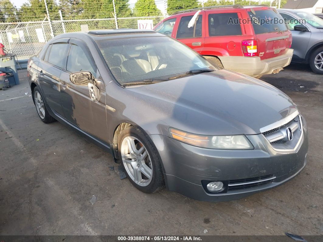 2008 Acura Tl 3.2 Gray vin: 19UUA66238A009874