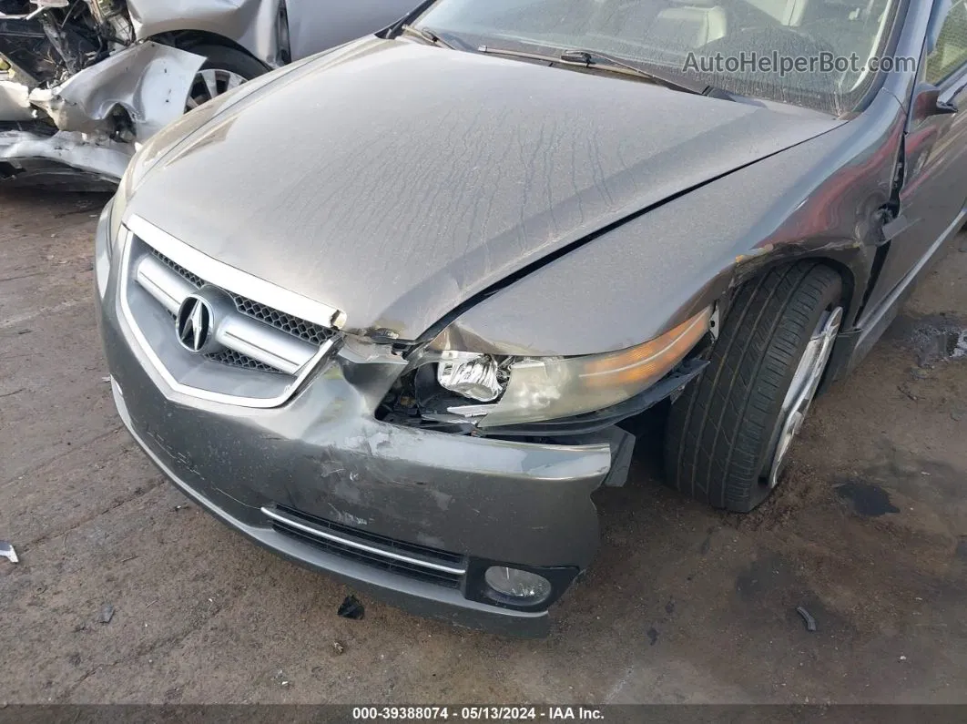 2008 Acura Tl 3.2 Gray vin: 19UUA66238A009874