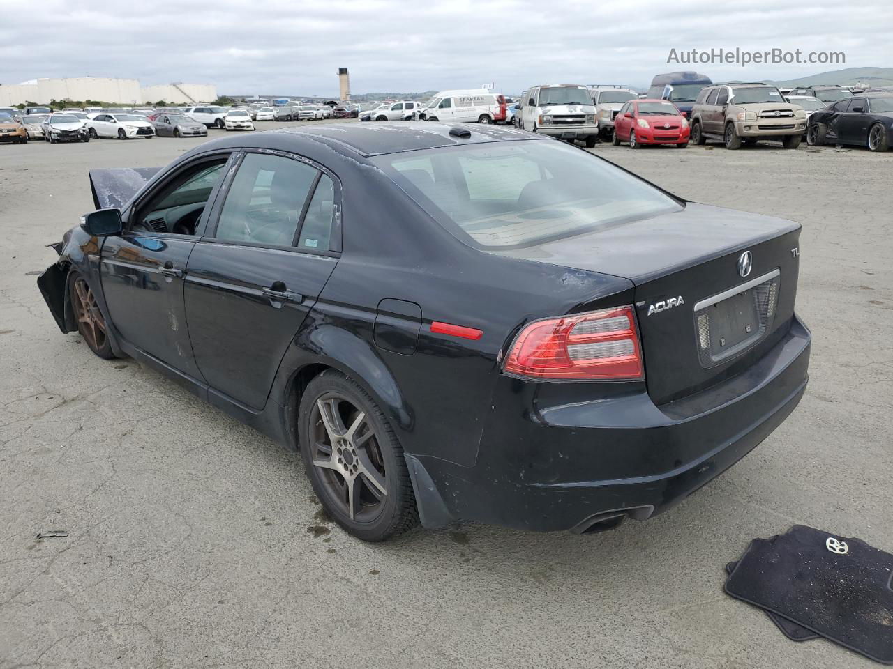 2008 Acura Tl  Black vin: 19UUA66238A014198