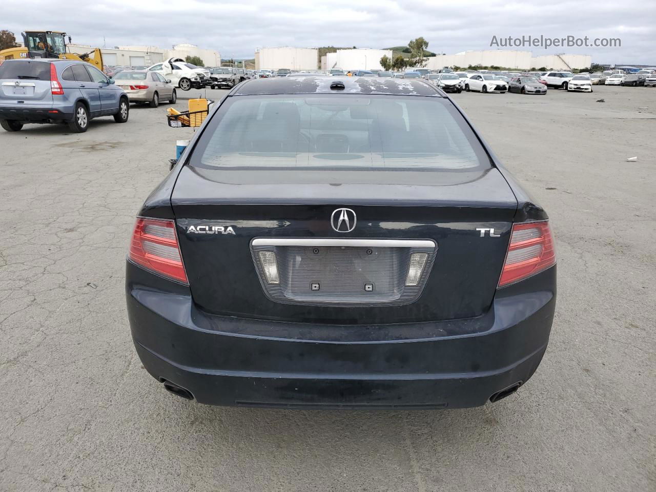 2008 Acura Tl  Black vin: 19UUA66238A014198