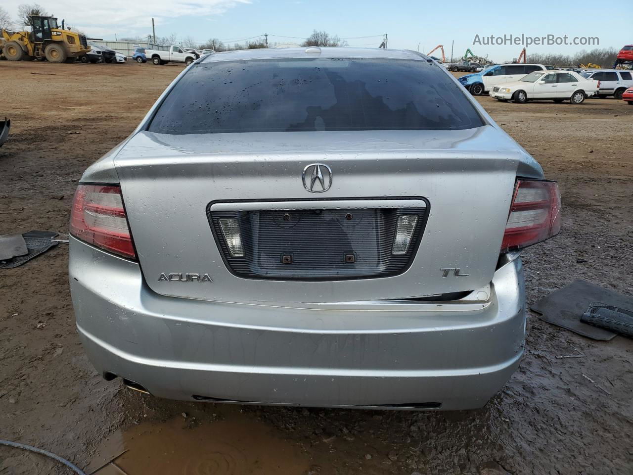 2008 Acura Tl  Silver vin: 19UUA66238A019790