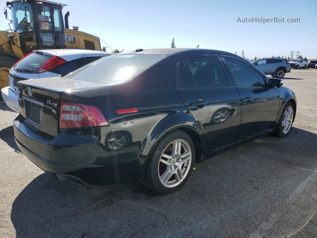 2008 Acura Tl  Black vin: 19UUA66238A022849