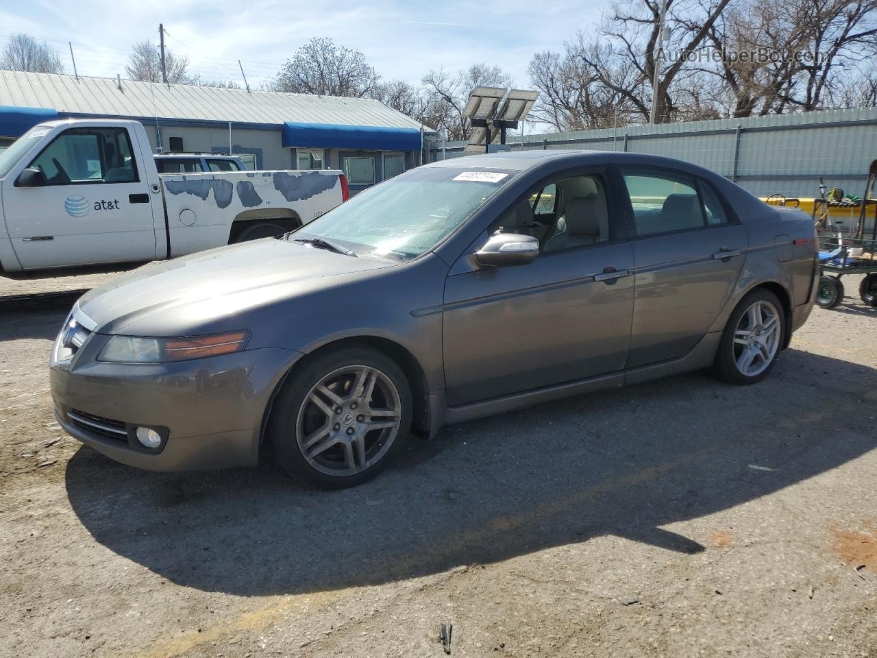 2008 Acura Tl  Серый vin: 19UUA66238A032202